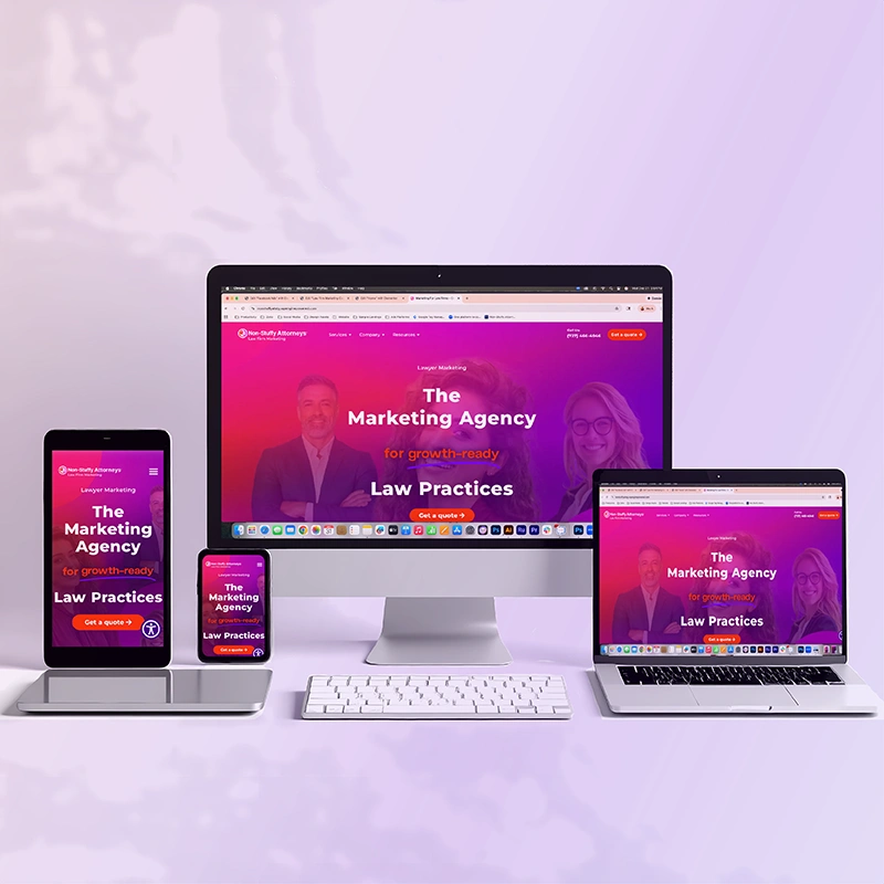 Responsive Website Design Non-Stuffy Attorneys
